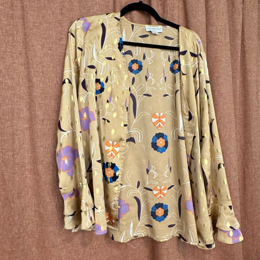 Never Fully Dressed button up blouse, size 12